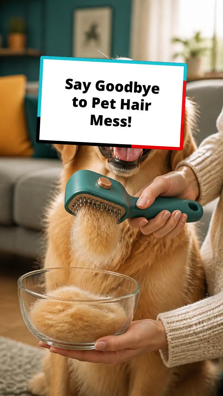 Say Goodbye to Pet Hair Mess!