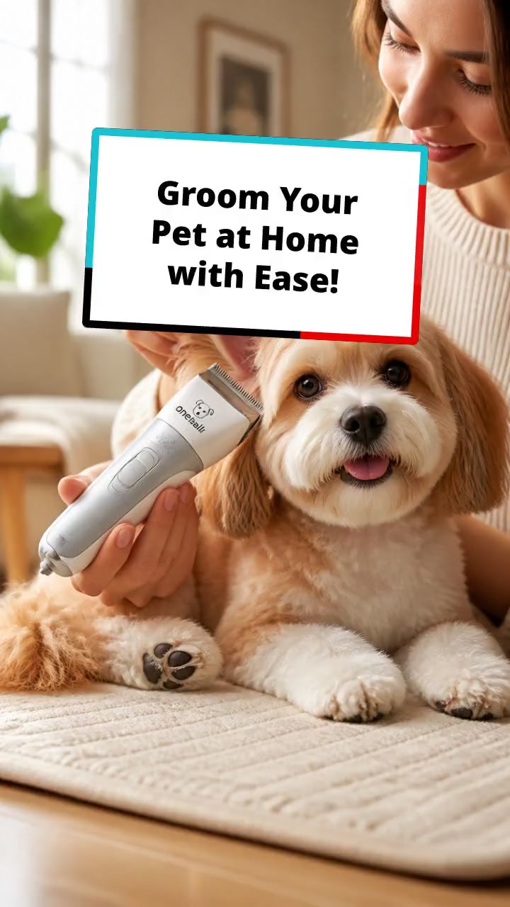 Groom Your Pet at Home with Ease!