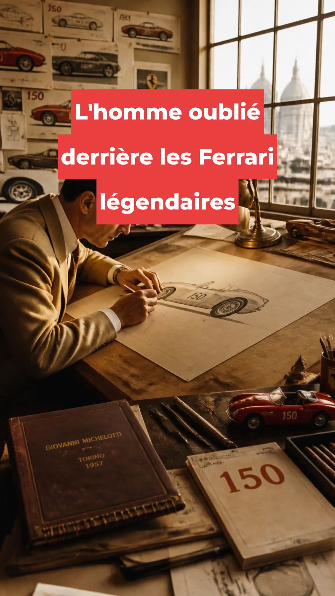 L'homme oublié derrière les Ferrari légendaires