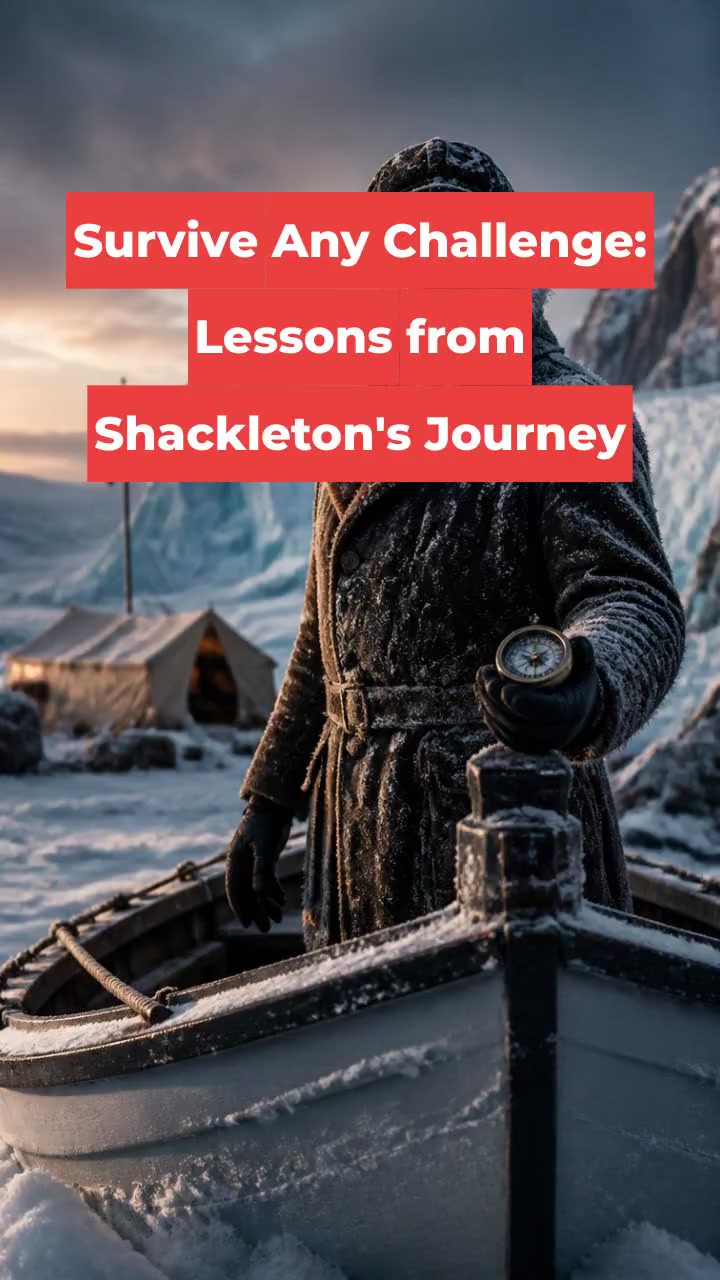 Survive Any Challenge: Lessons from Shackleton's Journey