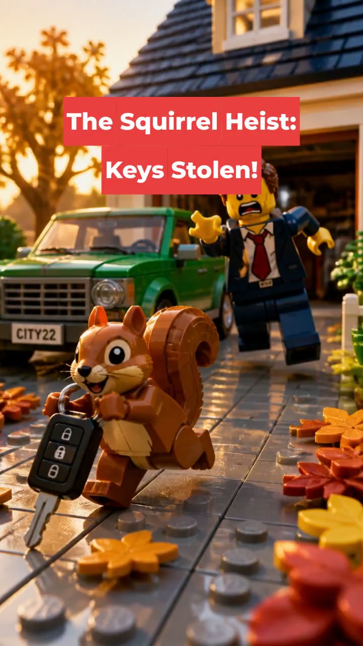 The Squirrel Heist: Keys Stolen!