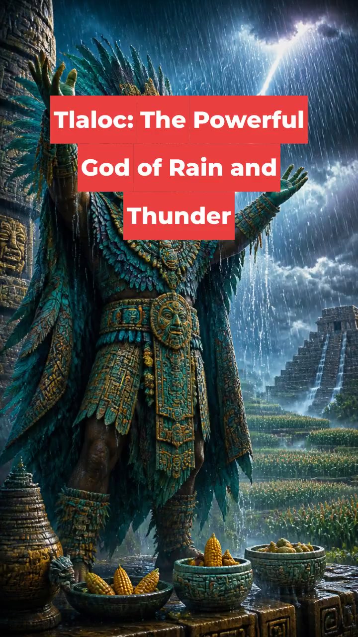 Tlaloc: The Powerful God of Rain and Thunder