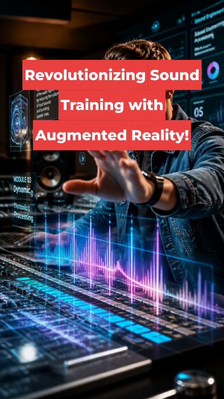 Revolutionizing Sound Training with Augmented Reality!
