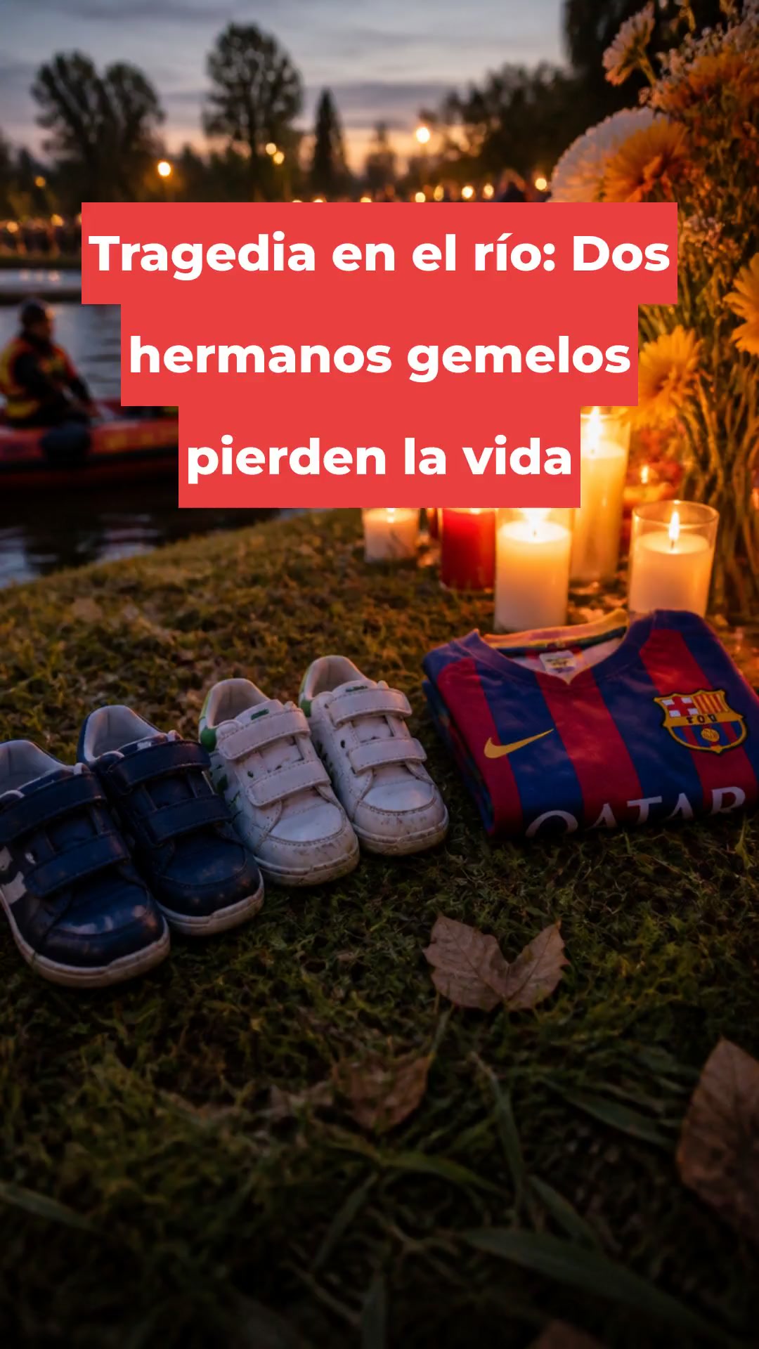 Tragedia en el río: Dos hermanos gemelos pierden la vida