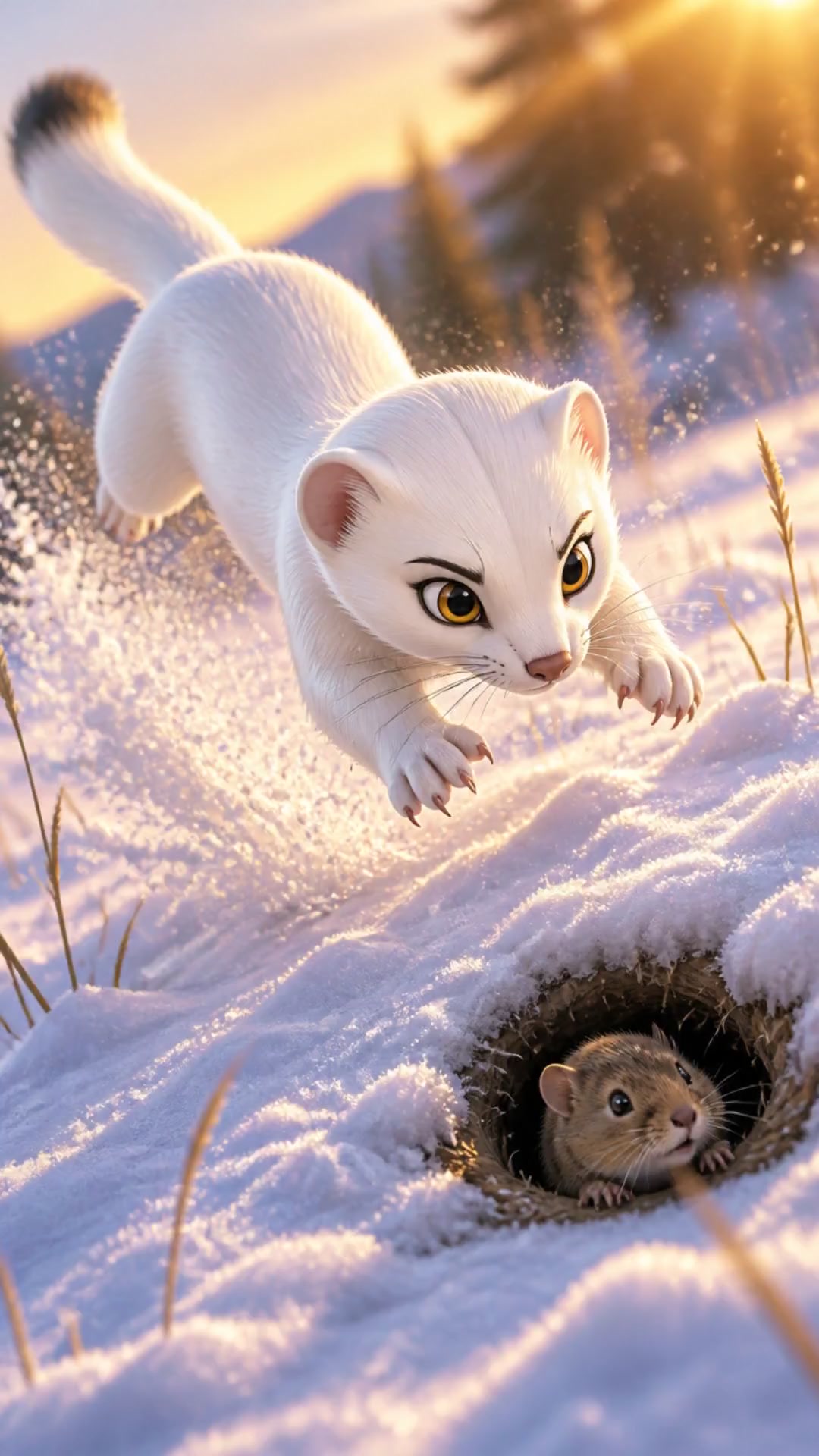 La belette : petite mais redoutable chasseresse !