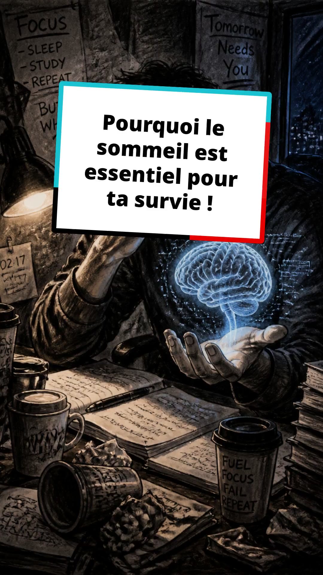 Pourquoi le sommeil est essentiel pour ta survie !