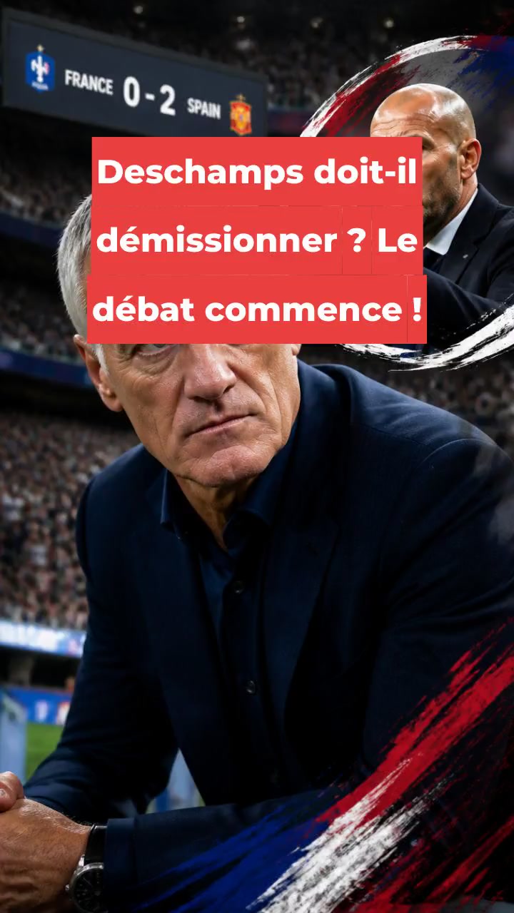 Deschamps doit-il démissionner ? Le débat commence !