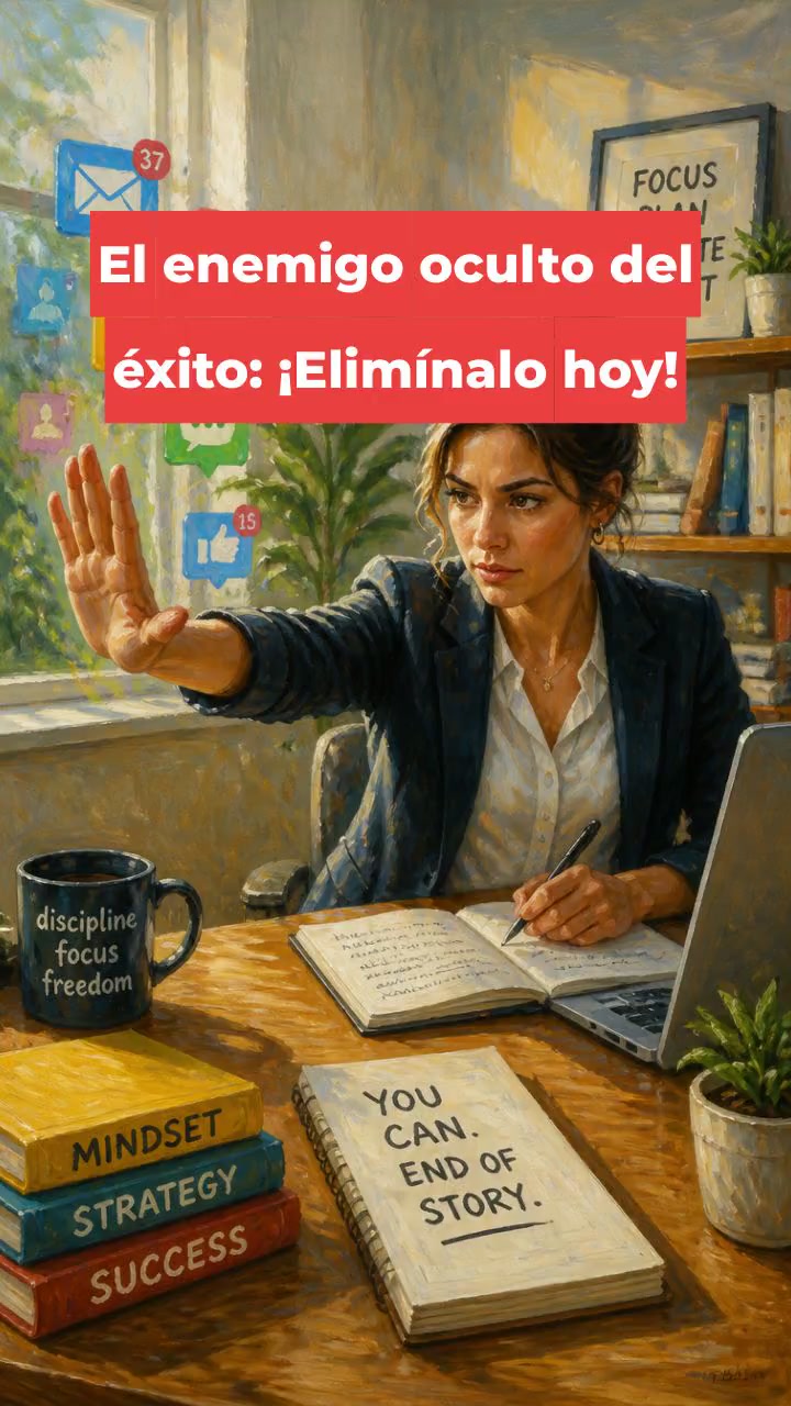 El enemigo oculto del éxito: ¡Elimínalo hoy!