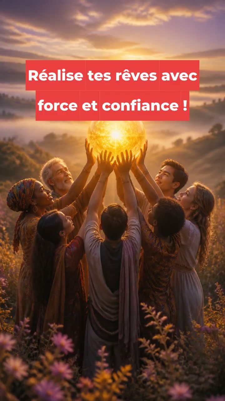Réalise tes rêves avec force et confiance !