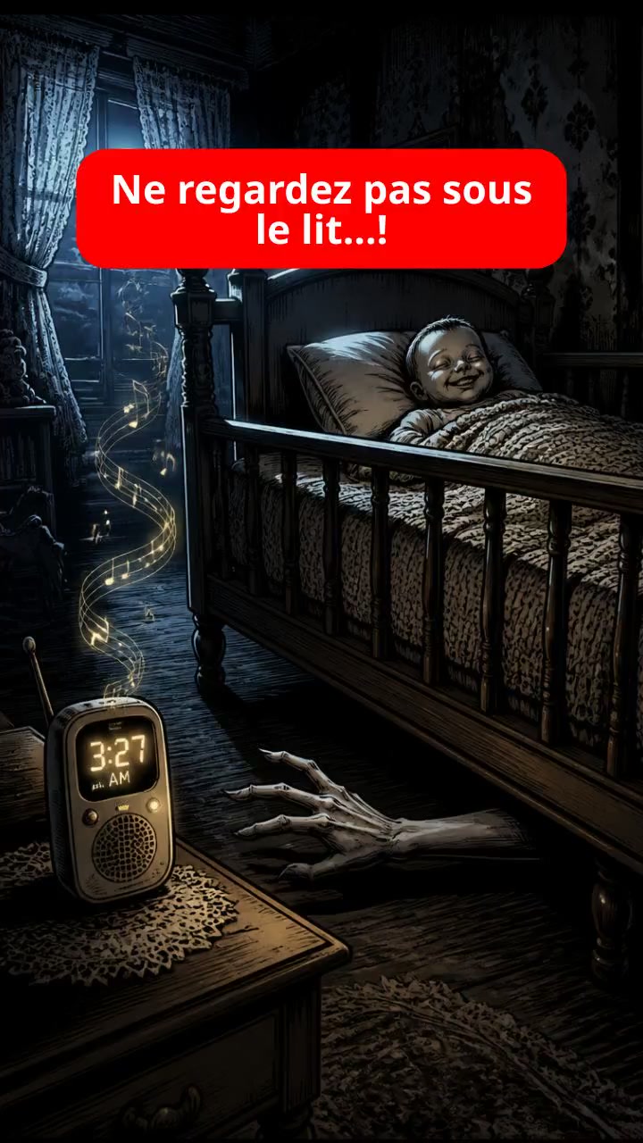 Ne regardez pas sous le lit...!