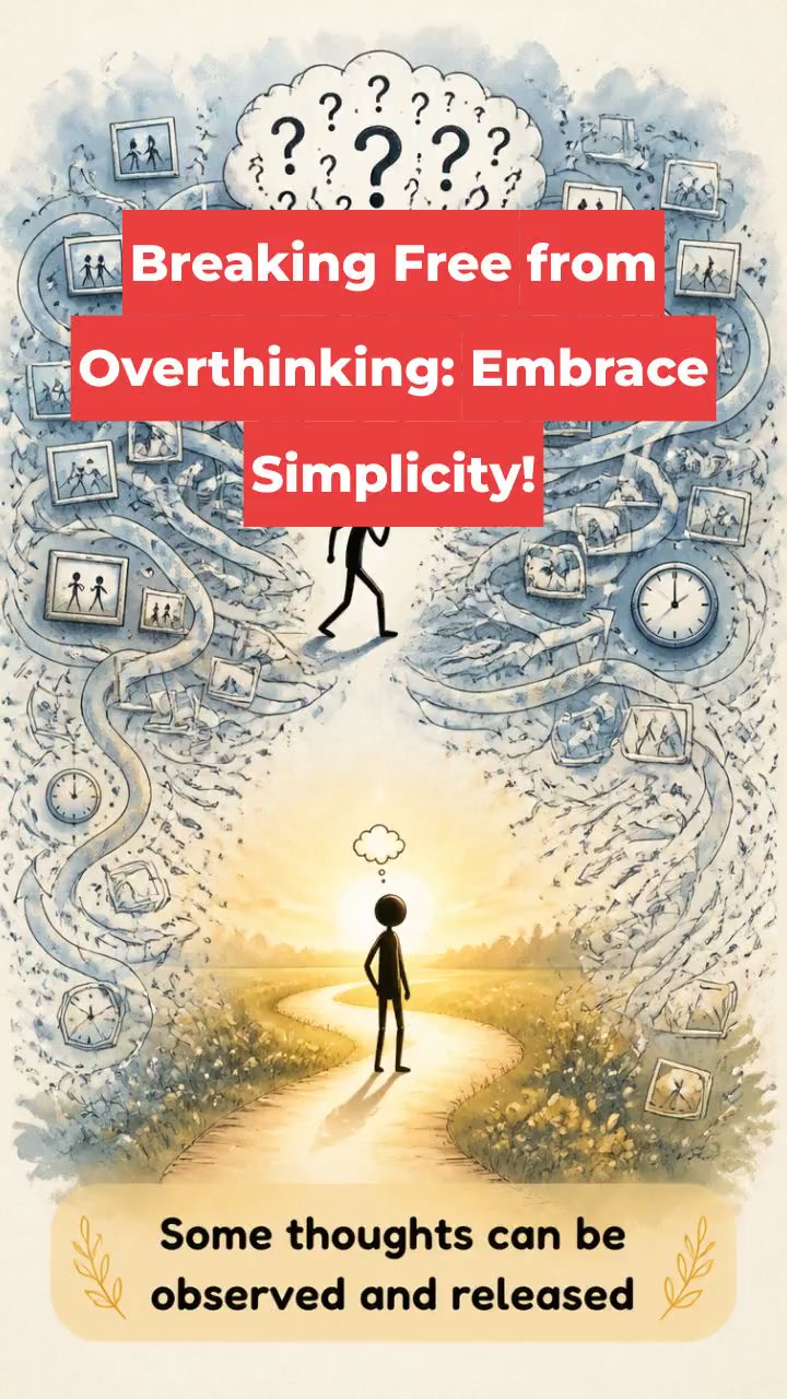 Breaking Free from Overthinking: Embrace Simplicity!