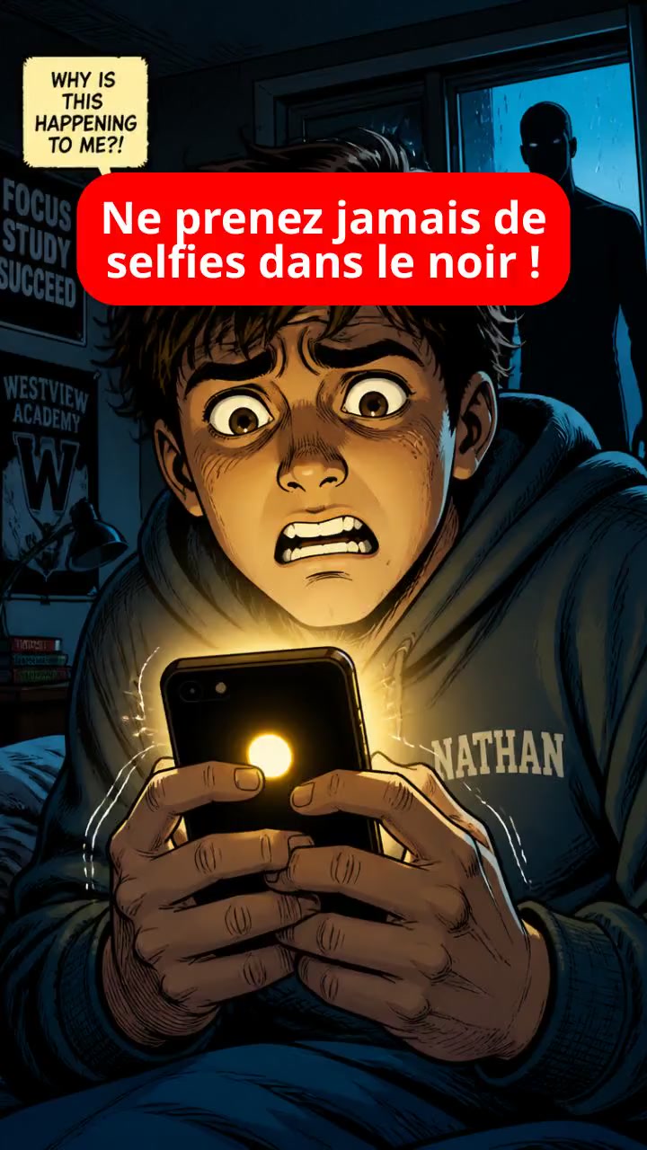 Ne prenez jamais de selfies dans le noir !