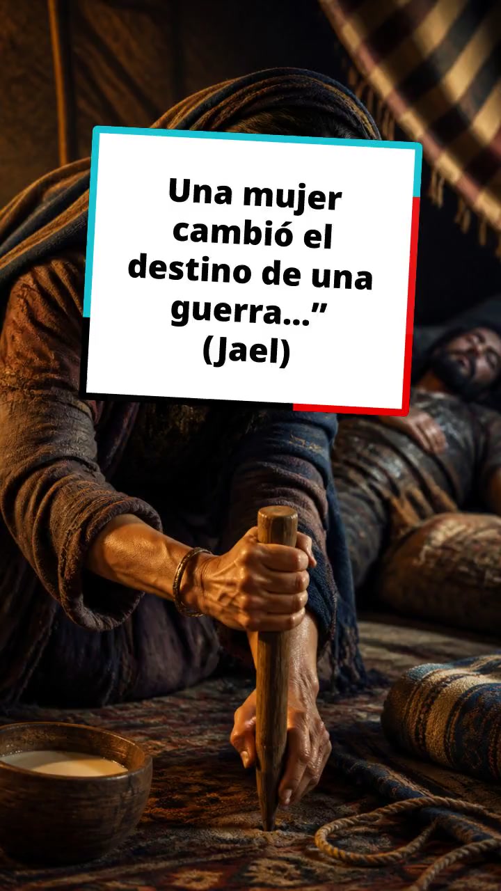 Una mujer cambió el destino de una guerra…” (Jael)