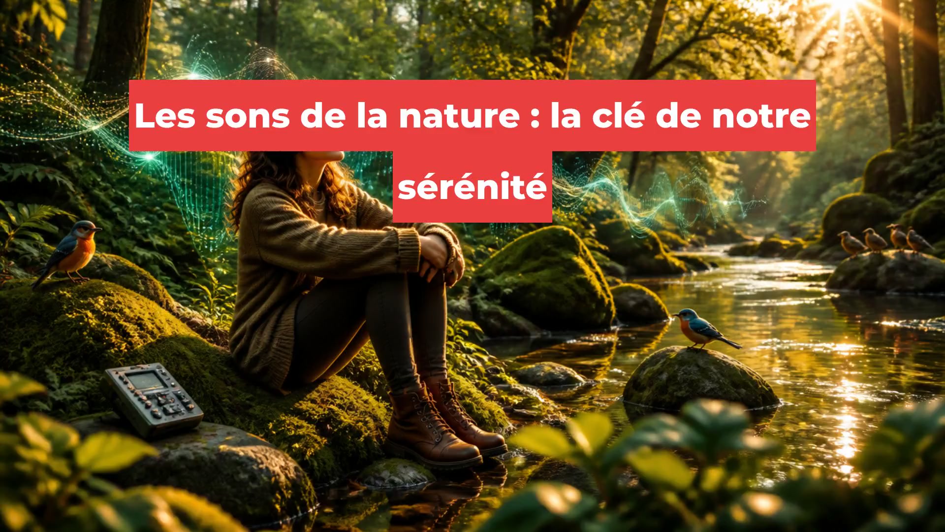 Les sons de la nature : la clé de notre sérénité