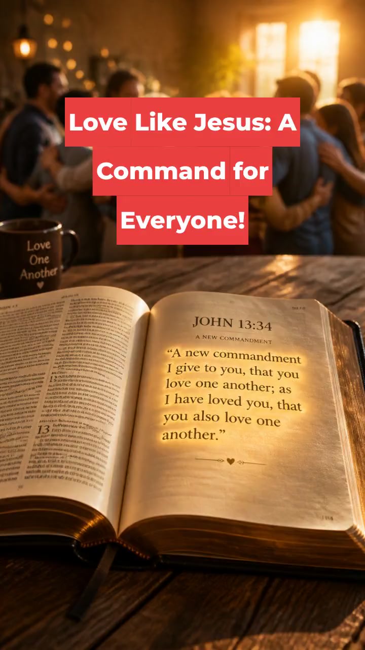 Love Like Jesus: A Command for Everyone!