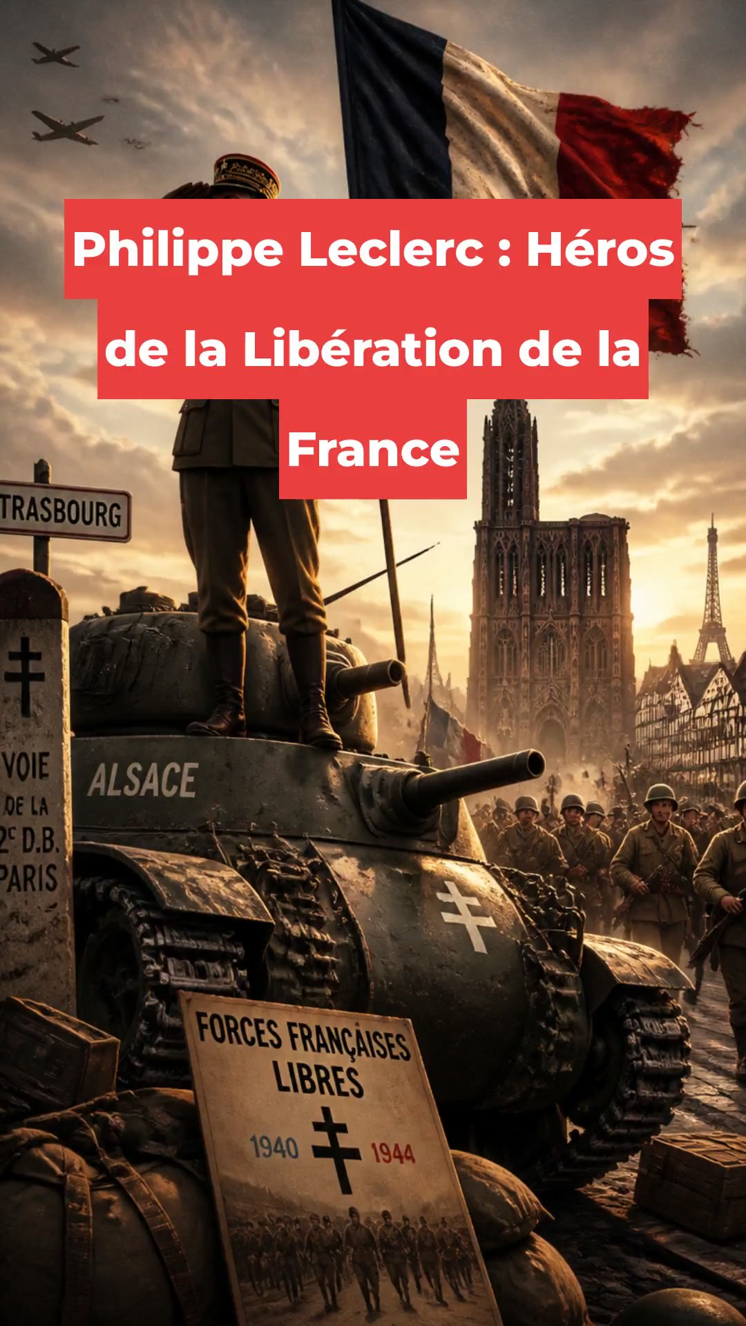 Philippe Leclerc : Héros de la Libération de la France