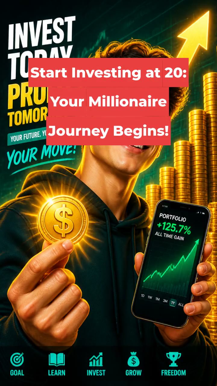 Start Investing at 20: Your Millionaire Journey Begins!