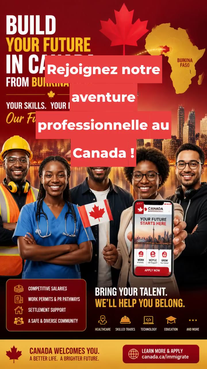 Rejoignez notre aventure professionnelle au Canada !