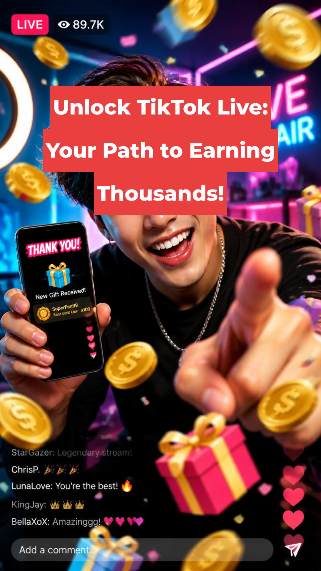 Unlock TikTok Live: Your Path to Earning Thousands!