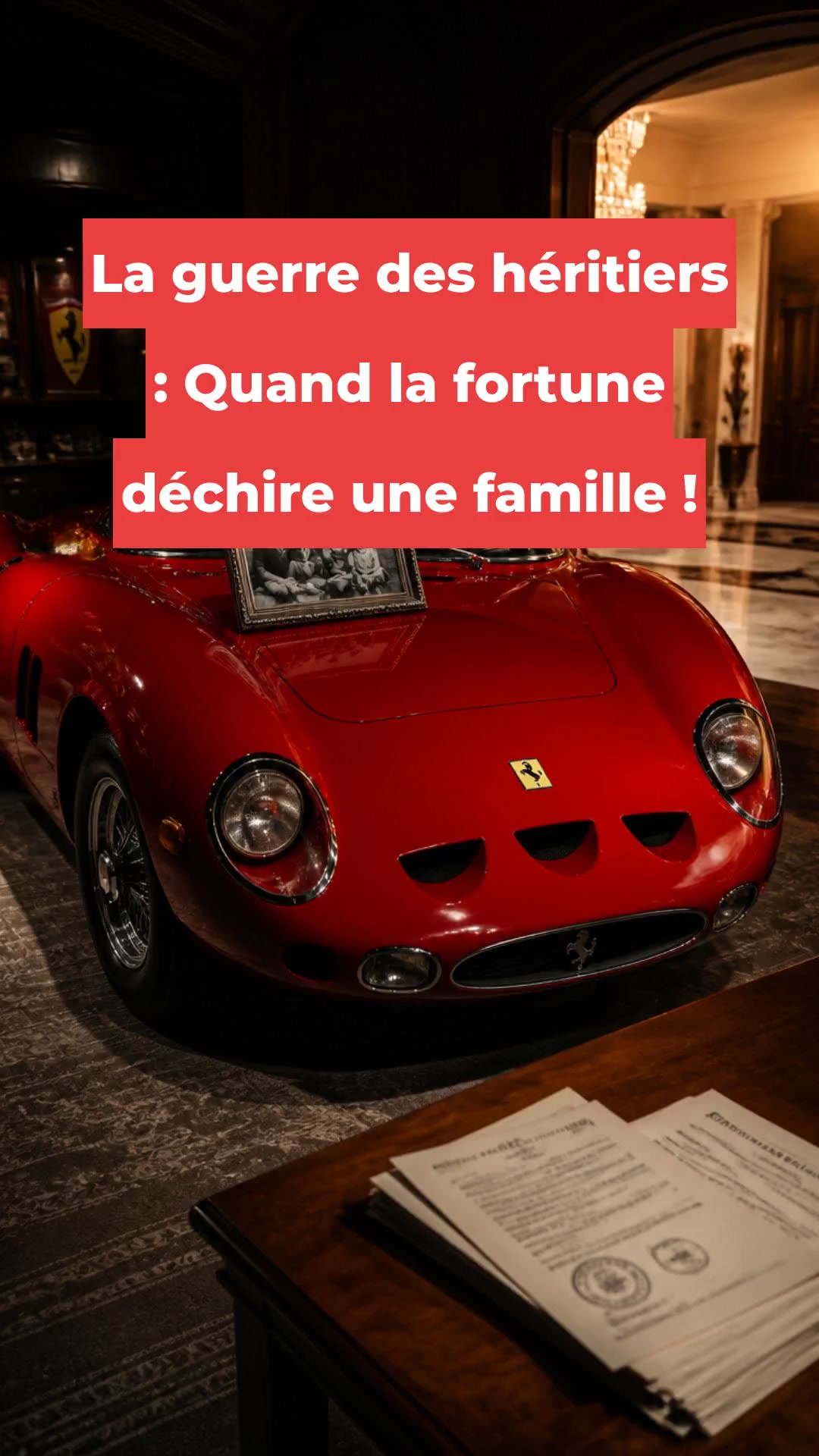 La guerre des héritiers : Quand la fortune déchire une famille !