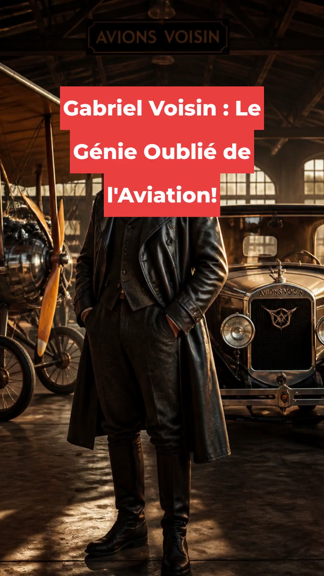 Gabriel Voisin : Le Génie Oublié de l'Aviation!