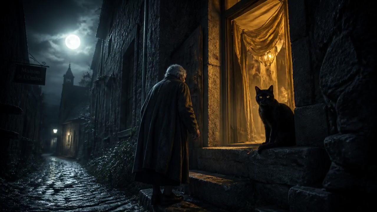 Le chat noir : Gardien des âmes perdues
