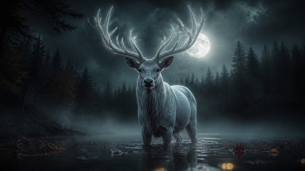 La Légende du Cerf Blanc: Mystères du Lac Hanté