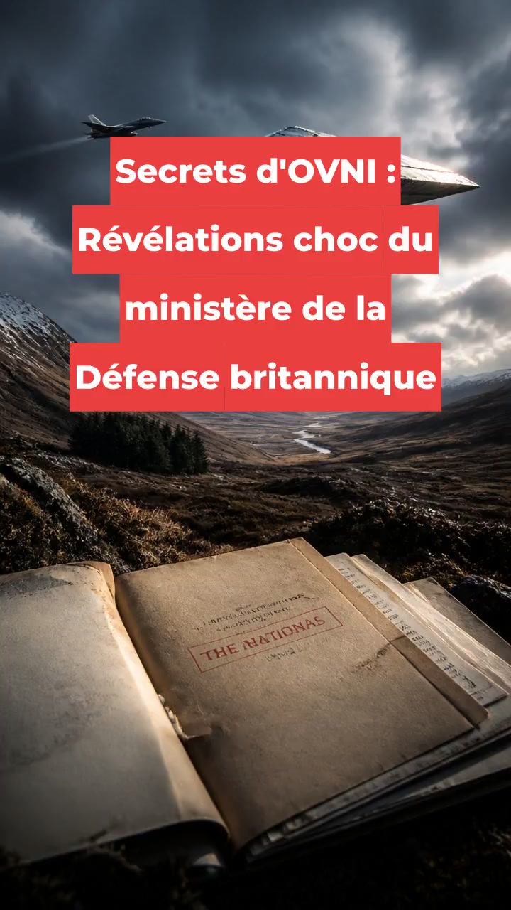 Secrets d'OVNI : Révélations choc du ministère de la Défense britannique
