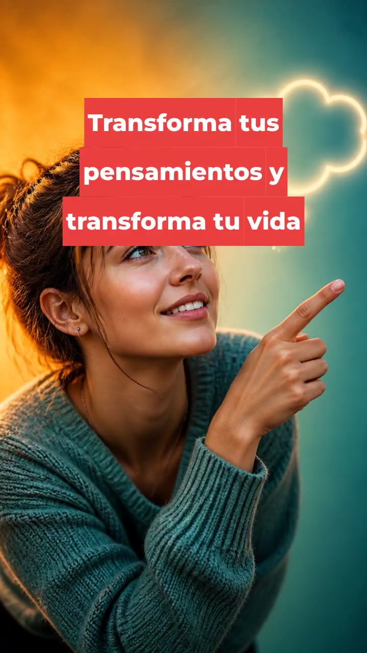 Transforma tus pensamientos y transforma tu vida
