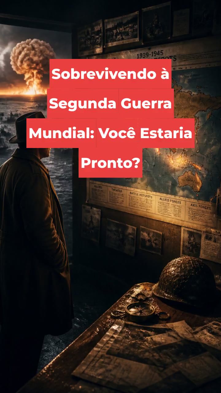 Sobrevivendo à Segunda Guerra Mundial: Você Estaria Pronto?