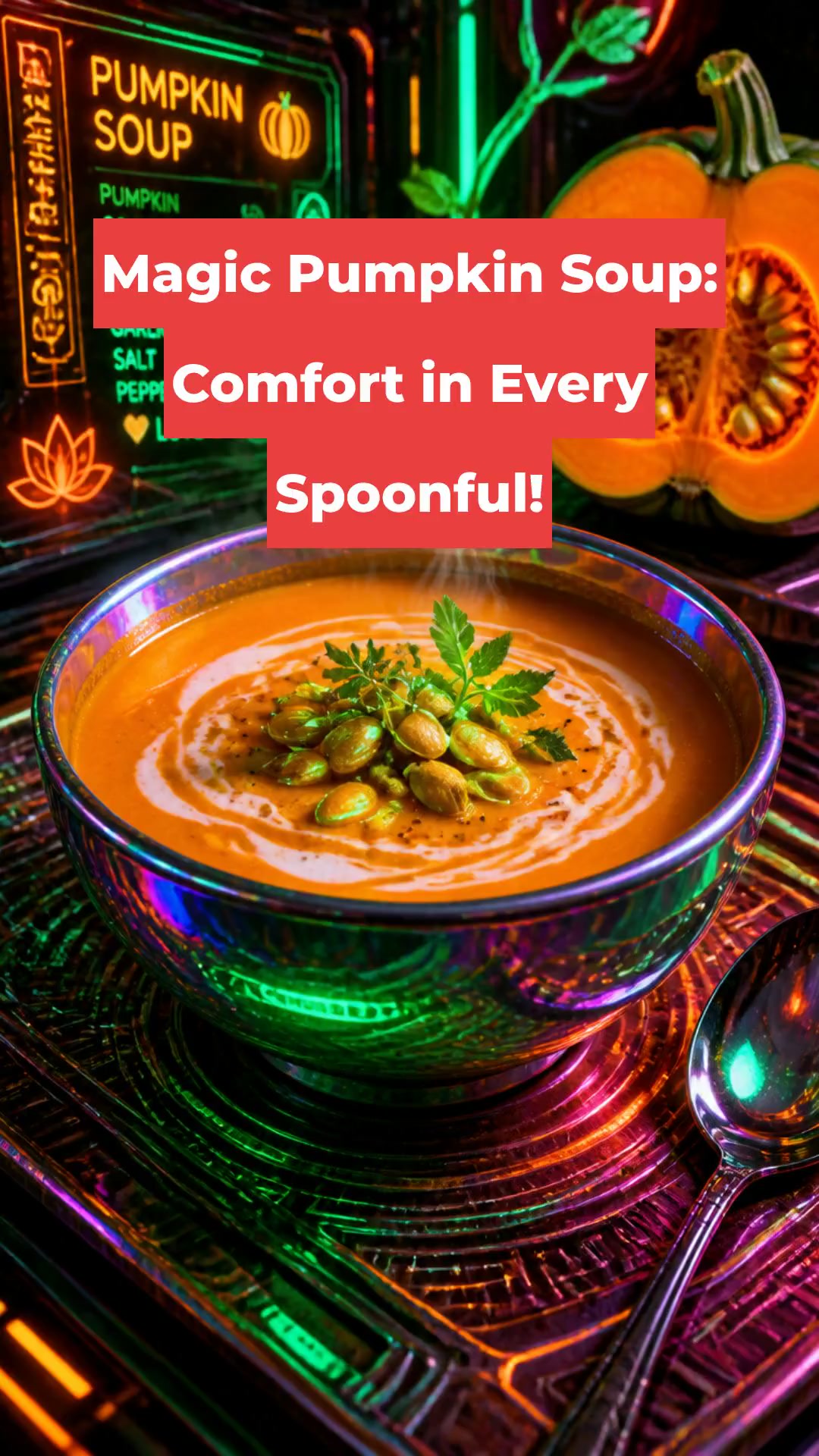 Magic Pumpkin Soup: Comfort in Every Spoonful!
