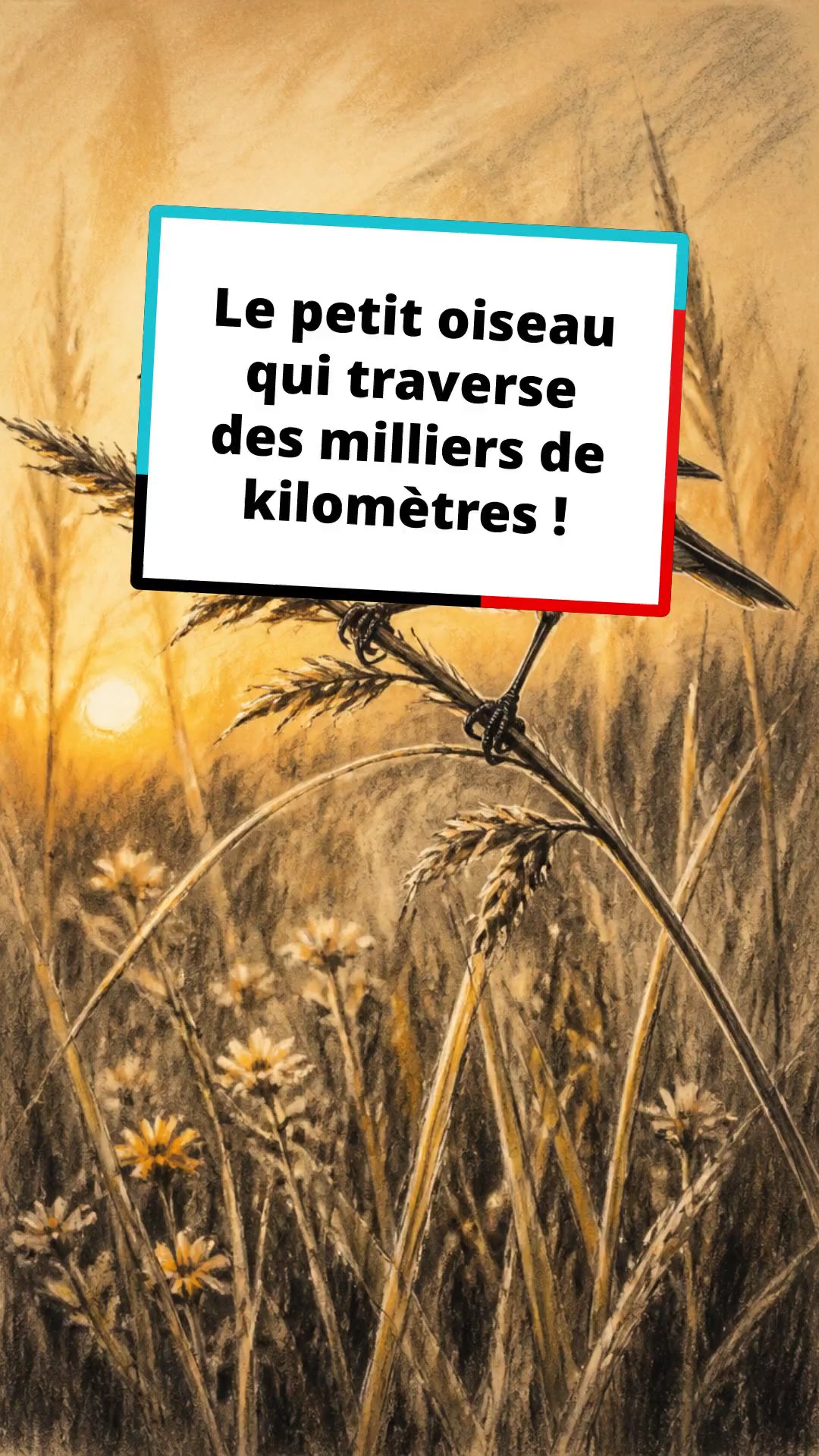 Le petit oiseau qui traverse des milliers de kilomètres !