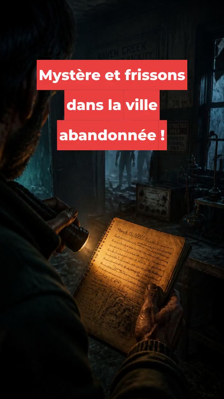 Mystère et frissons dans la ville abandonnée !