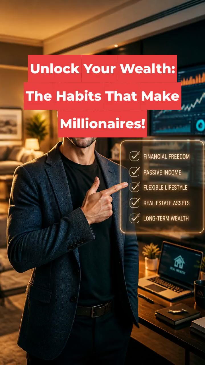 Unlock Your Wealth: The Habits That Make Millionaires!