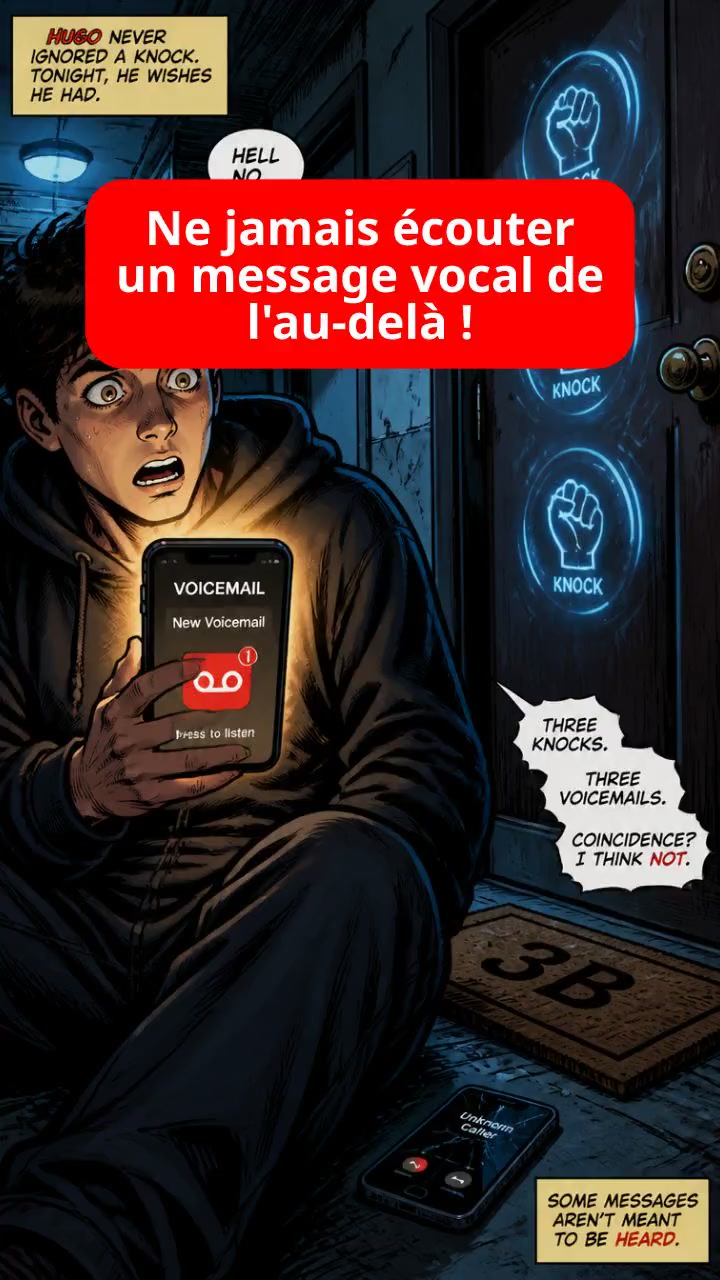 Ne jamais écouter un message vocal de l'au-delà !