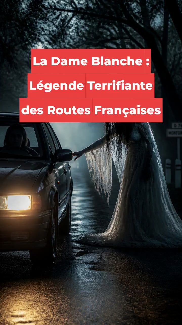 La Dame Blanche : Légende Terrifiante des Routes Françaises