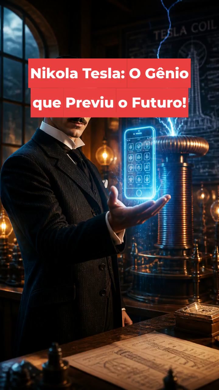 Nikola Tesla: O Gênio que Previu o Futuro!