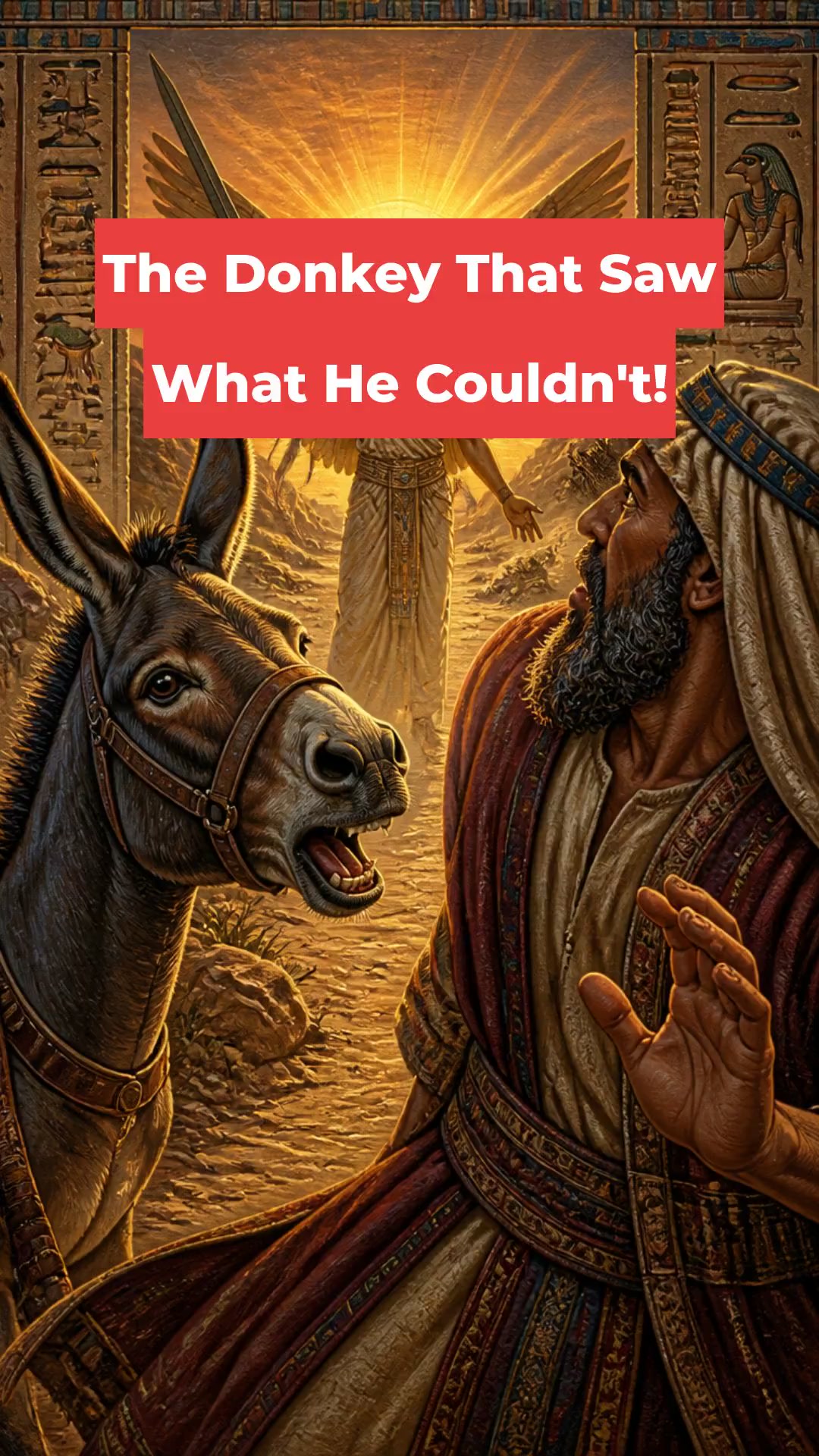 The Donkey That Saw What He Couldn't!