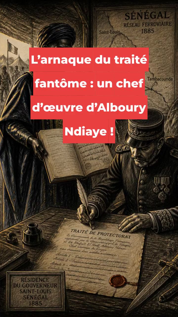 L’arnaque du traité fantôme : un chef d’œuvre d’Alboury Ndiaye !