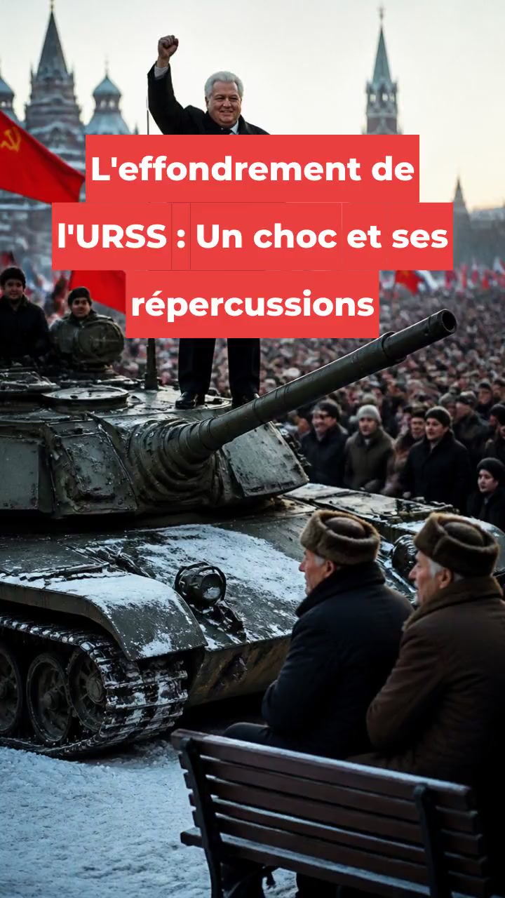 L'effondrement de l'URSS : Un choc et ses répercussions