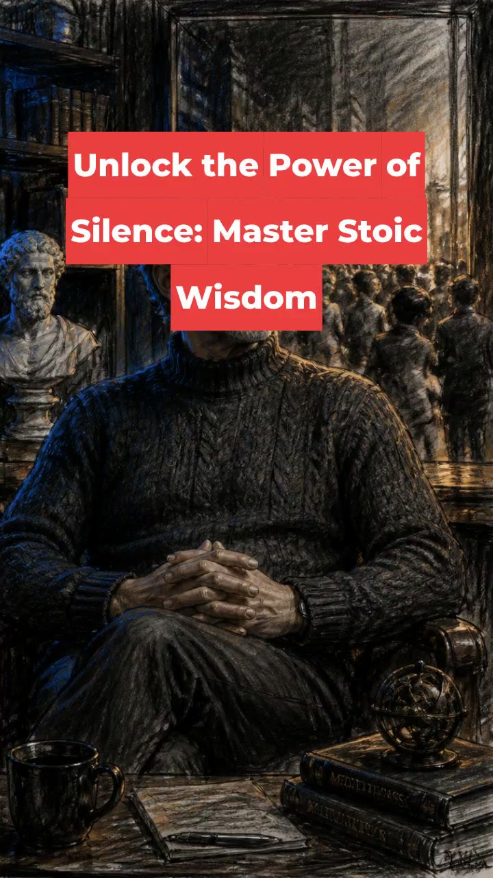 Unlock the Power of Silence: Master Stoic Wisdom