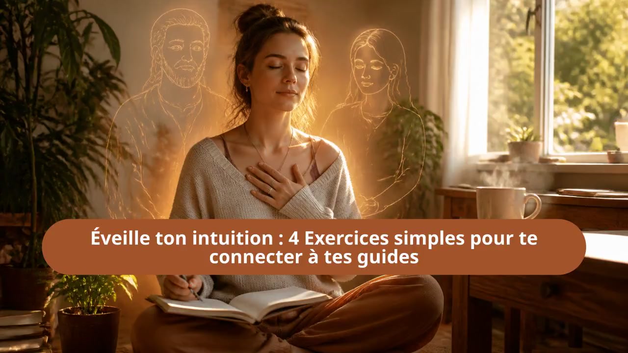 Éveille ton intuition : Guide pratique pour te connecter à tes guides spirituels