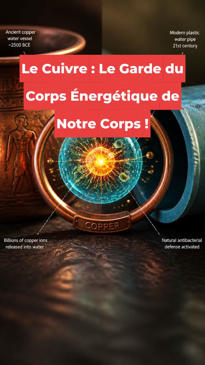 Le Cuivre : Le Garde du Corps Énergétique de Notre Corps !
