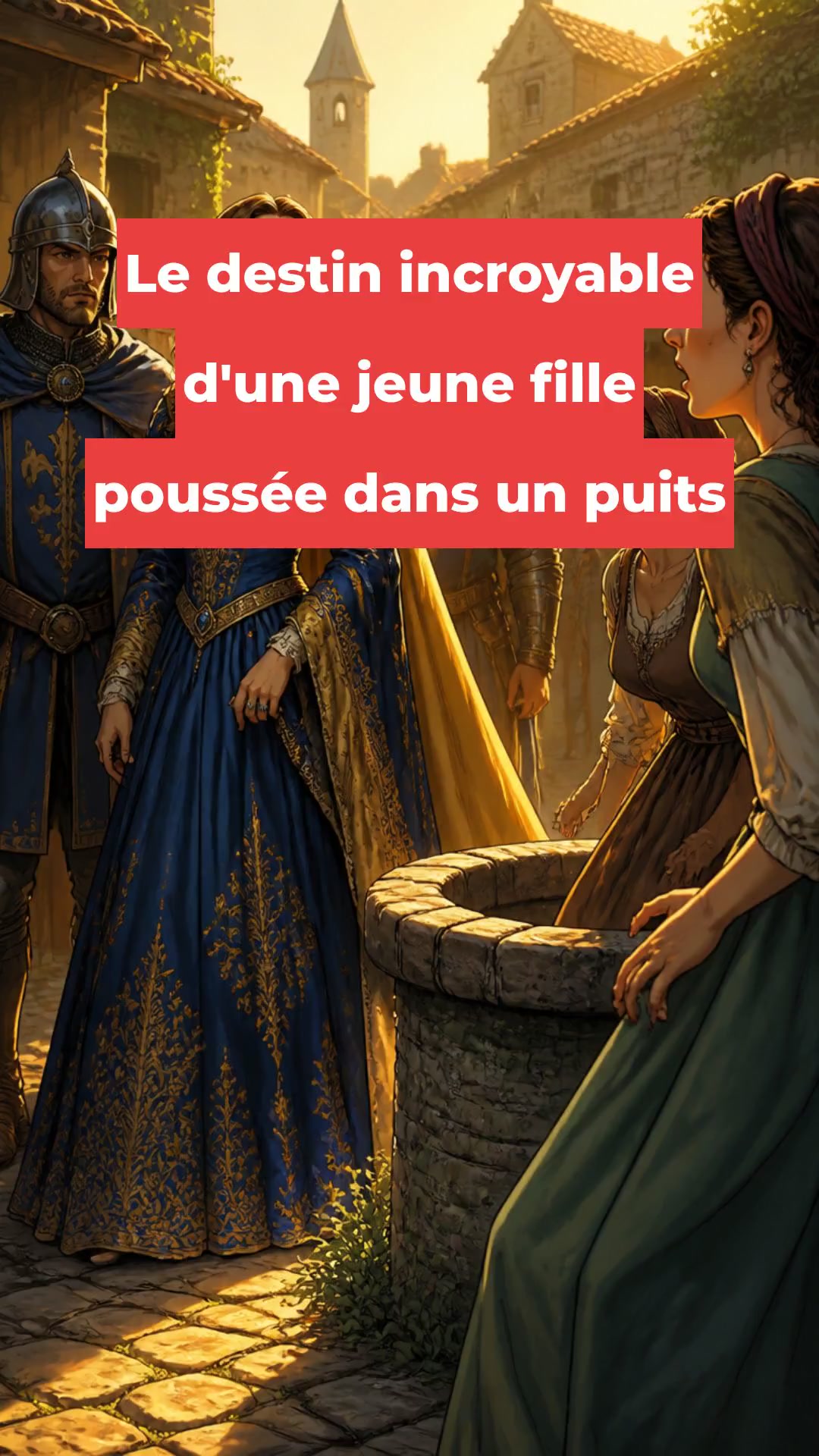 Le destin incroyable d'une jeune fille poussée dans un puits