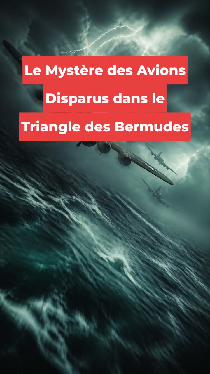 Le Mystère des Avions Disparus dans le Triangle des Bermudes