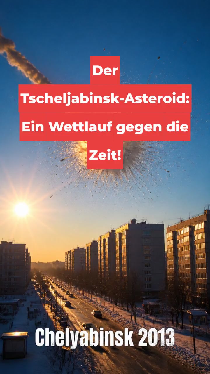 Der Tscheljabinsk-Asteroid: Ein Wettlauf gegen die Zeit!