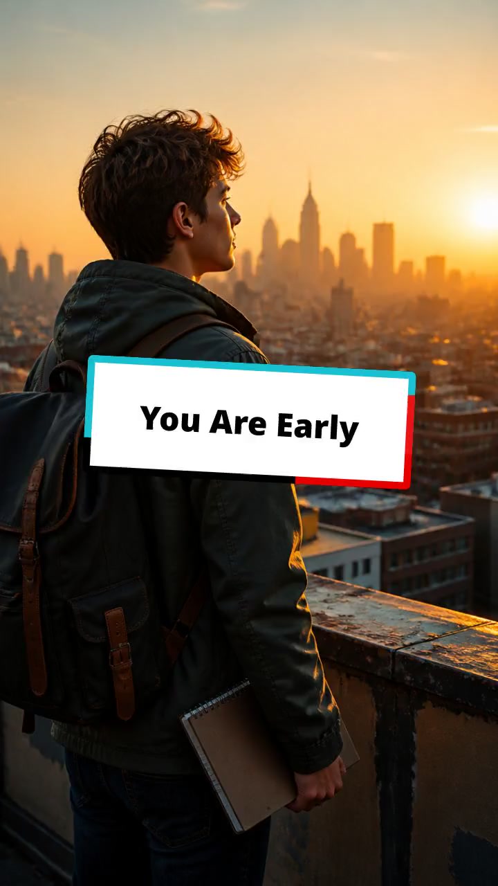 You're Not Late, You're Early! Start Your Journey Now!