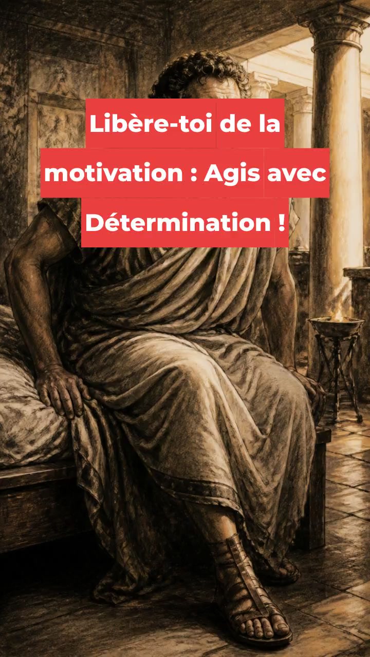 Libère-toi de la motivation : Agis avec Détermination !