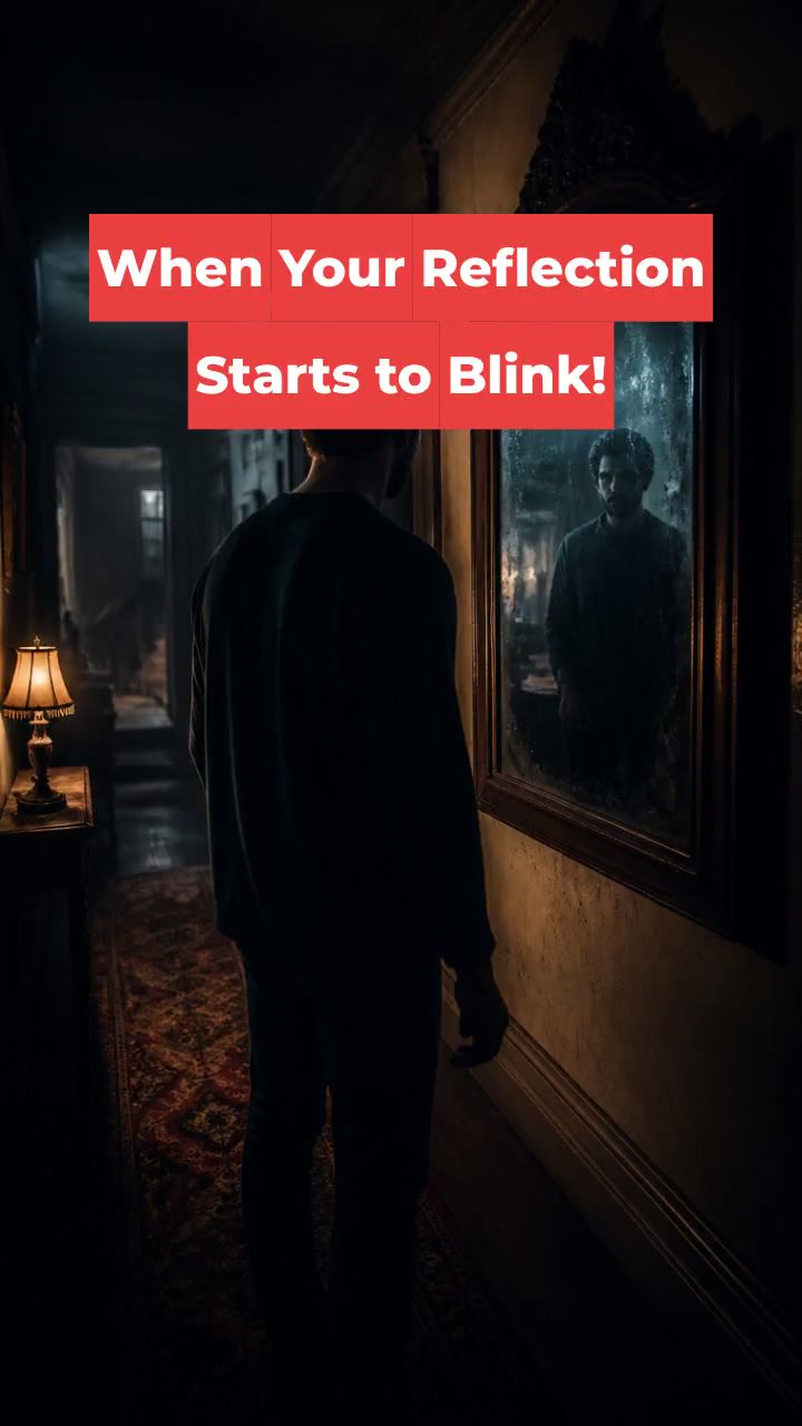 When Your Reflection Starts to Blink!