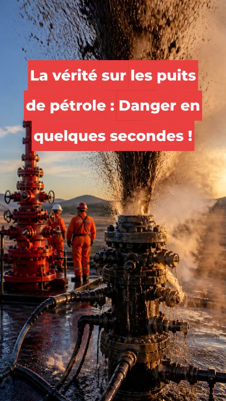 La vérité sur les puits de pétrole : Danger en quelques secondes !
